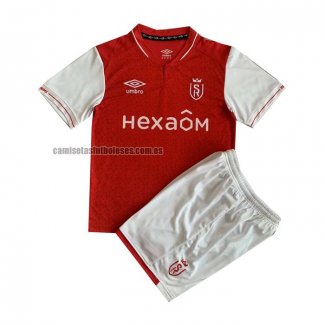 Camiseta Stade de Reims Primera Nino 2023 2024