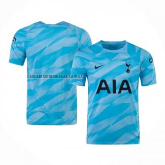 Camiseta Tottenham Hotspur Portero 2023 2024 Azul