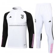 Chandal de Sudadera del Juventus 2023 2024 Blanco