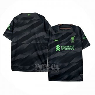 Tailandia Camiseta Liverpool Portero 2023 2024 Negro