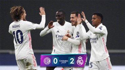 Real Madrid 2-0 Inter de Milán