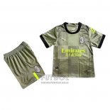 Camiseta AC Milan Tercera Nino 2022 2023