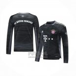 Camiseta Bayern Munich Portero Manga Larga 2021-2022 Negro