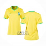 Camiseta Brasil Primera Mujer 2023