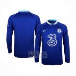 Camiseta Chelsea Primera Manga Larga 2022 2023