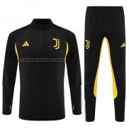 Chandal de Sudadera del Juventus Nino 2023 2024 Negro