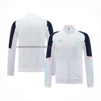 Chaqueta del Ajax 2023 2024 Blanco