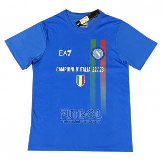 Tailandia Camiseta Napoli Special 2022 2023 Azul