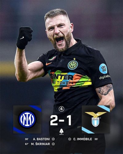 ¡Inter de Milán 2-1 Lacio!