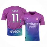 Camiseta AC Milan Jugador Pulisic Tercera 2023 2024