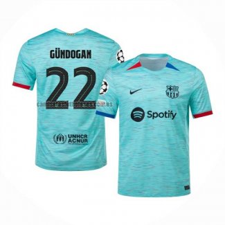 Camiseta Barcelona Jugador Gundogan Tercera 2023 2024