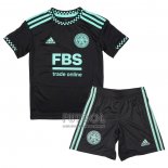 Camiseta Leicester City Segunda Nino 2022 2023