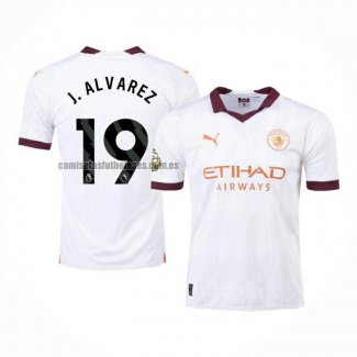 Camiseta Manchester City Jugador J.Alvarez Segunda 2023 2024