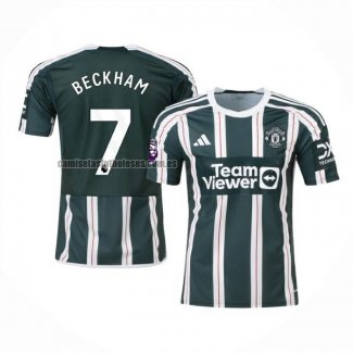 Camiseta Manchester United Jugador Beckham Segunda 2023 2024