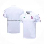 Camiseta Polo del Bayern Munich 2023 2024 Blanco