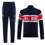 Chandal de Chaqueta del Paris Saint-Germain 2023 2024 Azul y Rojo