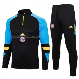 Chandal de Sudadera del Bayern Munich 2023 2024 Negro