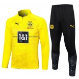 Chandal de Sudadera del Borussia Dortmund 2023 2024 Amarillo