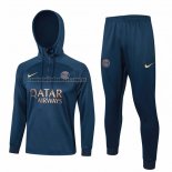 Chandal de Sudadera del Paris Saint-Germain Nino 2023 2024 Azul Oscuro