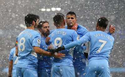 Manchester City 2-1 West Ham