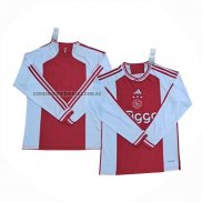 Camiseta Ajax Primera Manga Larga 2023 2024