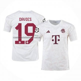 Camiseta Bayern Munich Jugador Davies Tercera 2023 2024