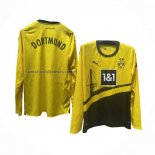 Camiseta Borussia Dortmund Primera Manga Larga 2023 2024