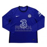 Camiseta Chelsea Primera Manga Larga 2020-2021