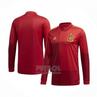 Camiseta Espana Primera Manga Larga 2020