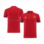 Camiseta Polo del Manchester United 2023 2024 Rojo