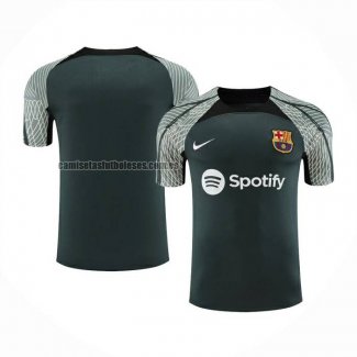 Camiseta de Entrenamiento Barcelona 2023 2024 Verde