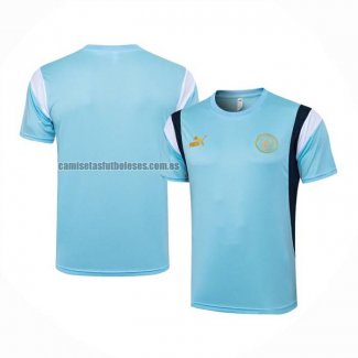 Camiseta de Entrenamiento Manchester City 2023 2024 Azul