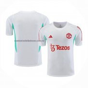 Camiseta de Entrenamiento Manchester United 2023-2024 Blanco