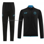 Chandal de Chaqueta del Napoli 2023 2024 Negro