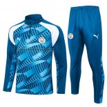 Chandal de Sudadera del Manchester City Nino 2023-2024 Azul