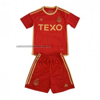 Camiseta Aberdeen Primera Nino 2023 2024