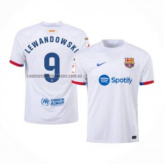 Camiseta Barcelona Jugador Lewandowski Segunda 2023 2024