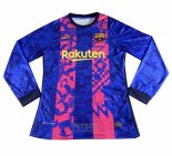 Camiseta Barcelona Tercera Manga Larga 2021 2022