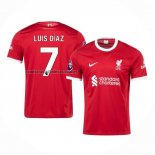 Camiseta Liverpool Jugador Luis Diaz Primera 2023 2024