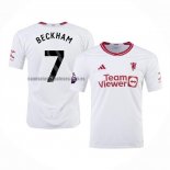 Camiseta Manchester United Jugador Beckham Tercera 2023 2024