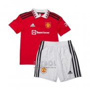 Camiseta Manchester United Primera Nino 2022 2023