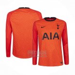 Camiseta Tottenham Hotspur Portero Manga Larga 2020-2021 Naranja