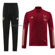 Chandal de Chaqueta del Arsenal 2023 2024 Rojo