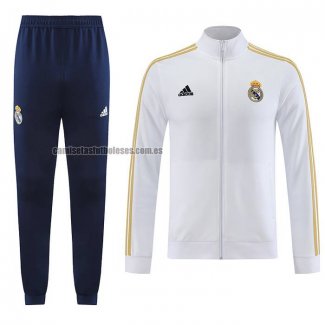 Chandal de Chaqueta del Real Madrid 2023 2024 Blanco