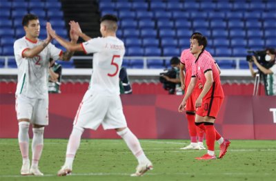 ¡3-6 derrotados! El equipo olímpico de Corea del Sur sueña con l