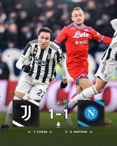 Juventus 1-1 Nápoles