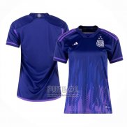 Camiseta Argentina 3 Estrellas Segunda Mujer 2022