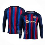 Camiseta Barcelona Primera Manga Larga 2022 2023