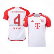 Camiseta Bayern Munich Jugador De Ligt Primera 2023 2024