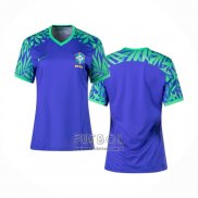 Camiseta Brasil Segunda Mujer 2023